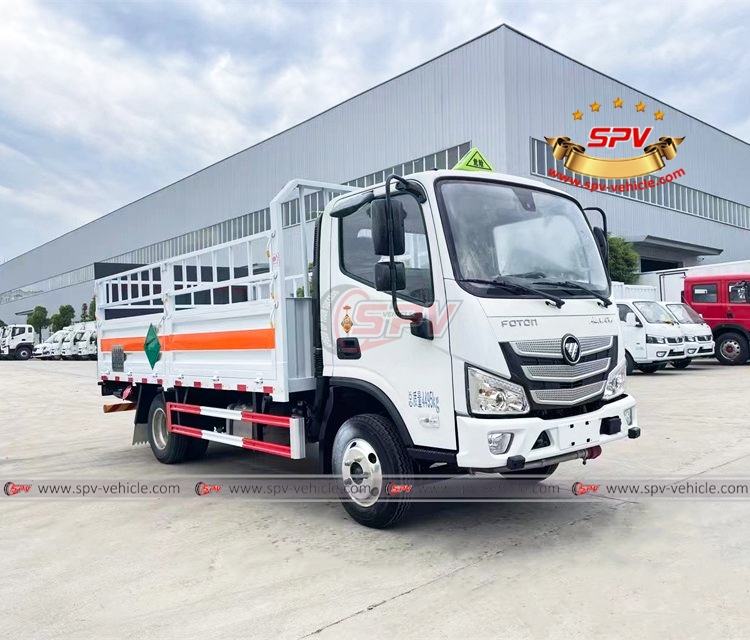 Gas Cylinder Transport Truck FOTON - LR